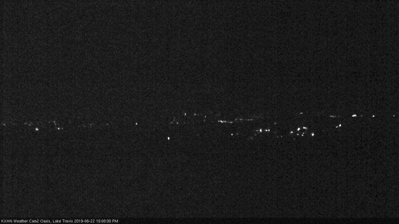 Lake Travis webcam, June 22, 2019 9:10 PM CT