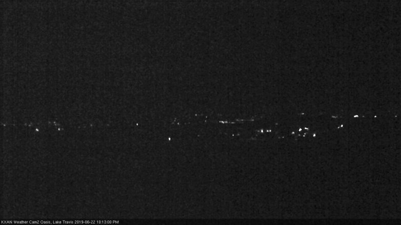 Lake Travis webcam, June 22, 2019 9:15 PM CT