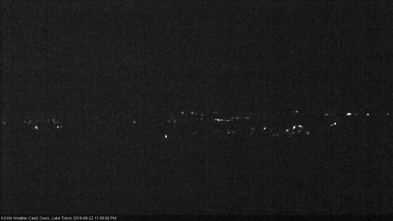 Lake Travis webcam, June 22, 2019 10:10 PM CT