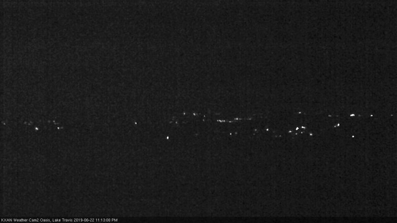 Lake Travis webcam, June 22, 2019 10:15 PM CT