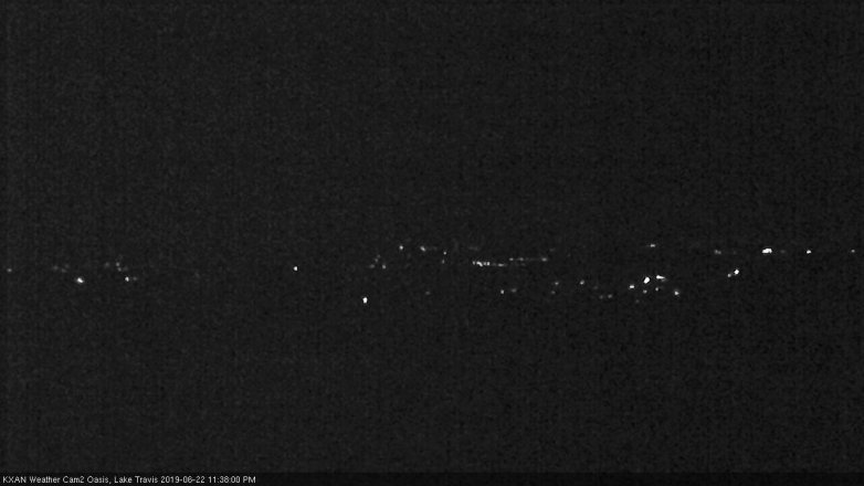 Lake Travis webcam, June 22, 2019 10:40 PM CT