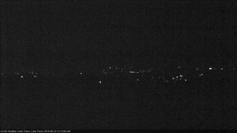 Lake Travis webcam, June 22, 2019 11:15 PM CT