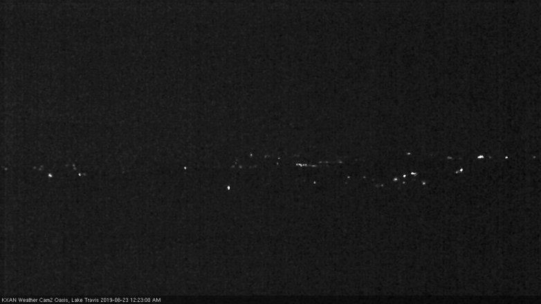 Lake Travis webcam, June 22, 2019 11:25 PM CT