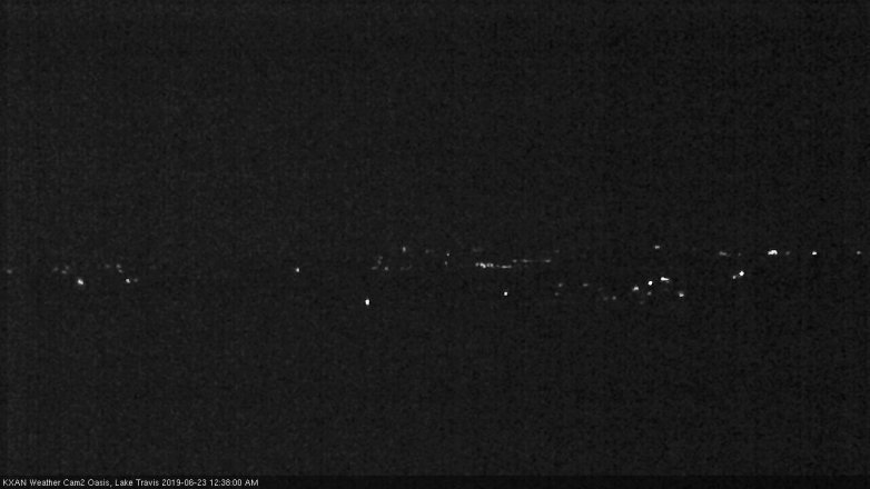 Lake Travis webcam, June 22, 2019 11:40 PM CT
