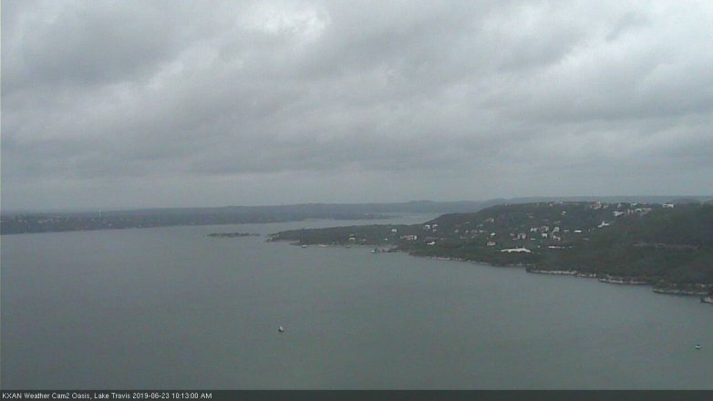 Lake Travis webcam, June 23, 2019 9:15 AM CT
