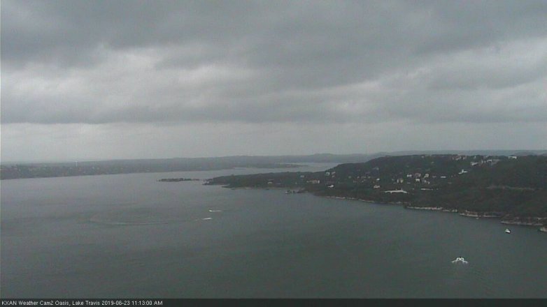 Lake Travis webcam, June 23, 2019 10:15 AM CT