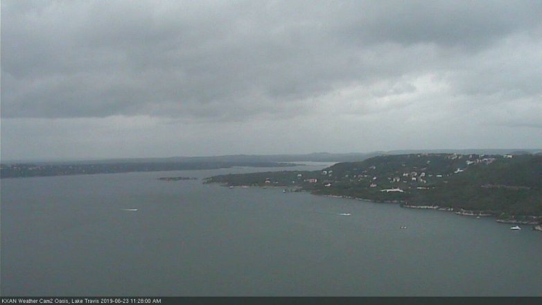Lake Travis webcam, June 23, 2019 10:30 AM CT