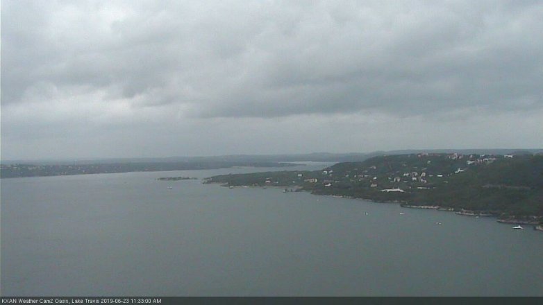 Lake Travis webcam, June 23, 2019 10:35 AM CT