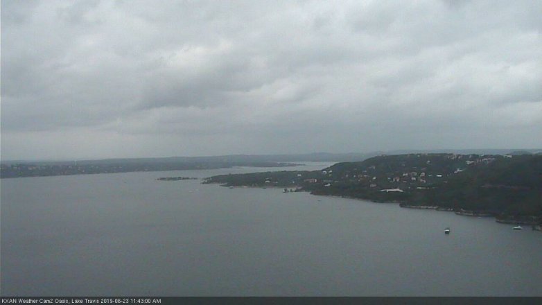 Lake Travis webcam, June 23, 2019 10:45 AM CT