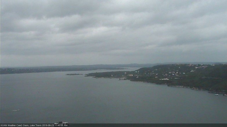 Lake Travis webcam, June 23, 2019 10:50 AM CT