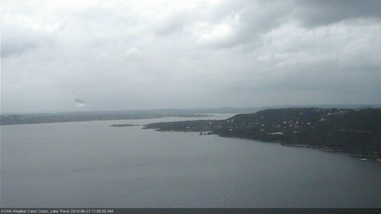 Lake Travis webcam, June 23, 2019 11:00 AM CT