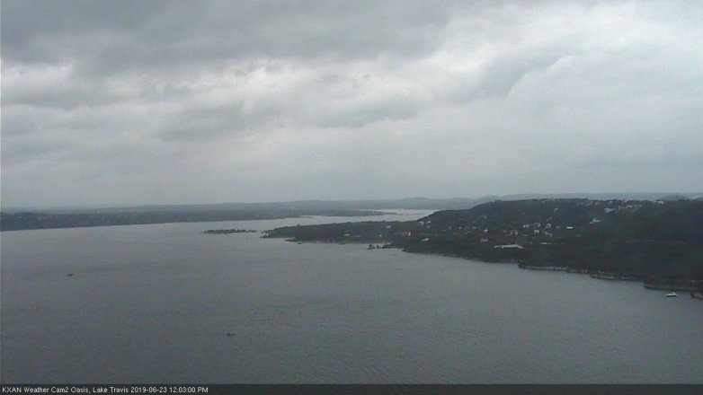 Lake Travis webcam, June 23, 2019 11:05 AM CT