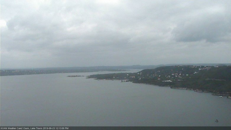 Lake Travis webcam, June 23, 2019 11:15 AM CT