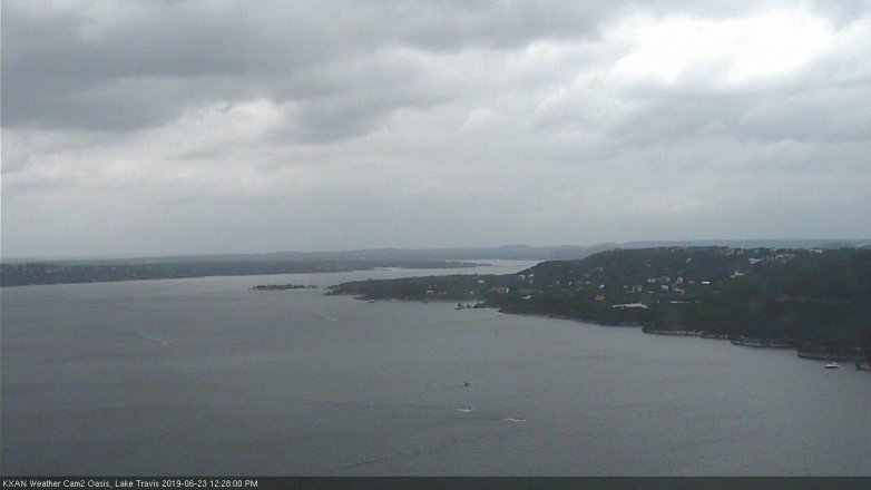 Lake Travis webcam, June 23, 2019 11:30 AM CT