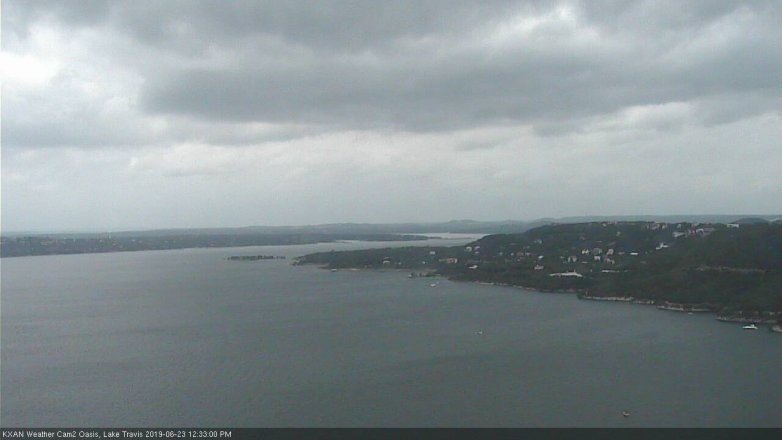 Lake Travis webcam, June 23, 2019 11:35 AM CT