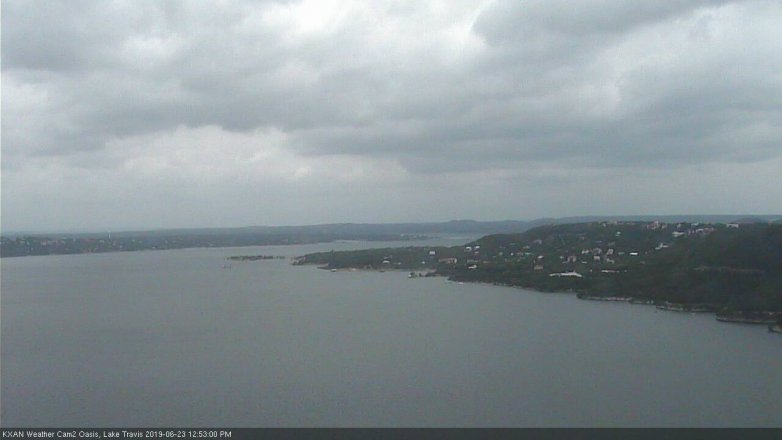 Lake Travis webcam, June 23, 2019 11:55 AM CT