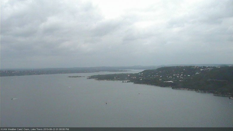Lake Travis webcam, June 23, 2019 12:10 PM CT