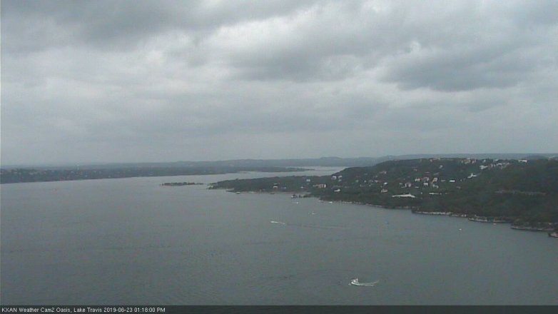 Lake Travis webcam, June 23, 2019 12:20 PM CT