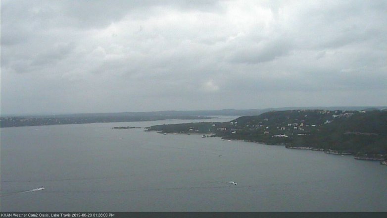 Lake Travis webcam, June 23, 2019 12:30 PM CT