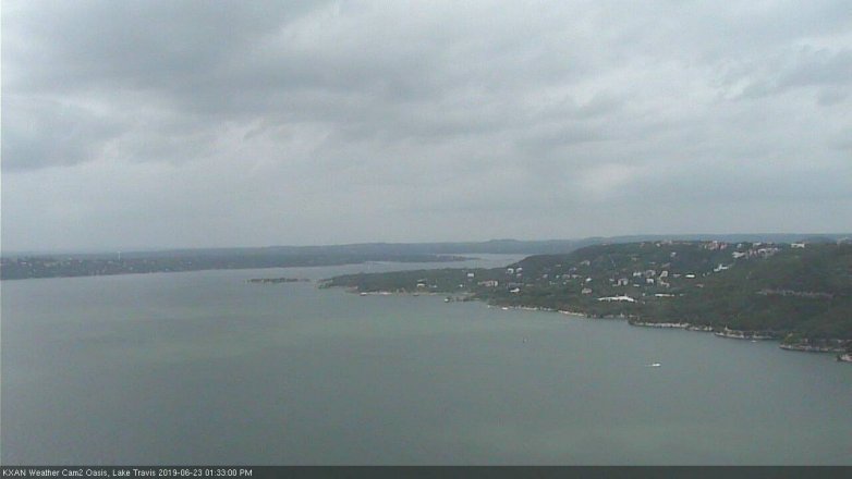 Lake Travis webcam, June 23, 2019 12:35 PM CT