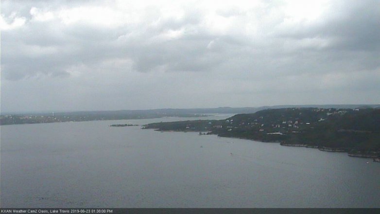 Lake Travis webcam, June 23, 2019 12:40 PM CT