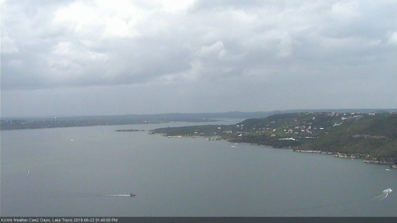 Lake Travis webcam, June 23, 2019 12:50 PM CT