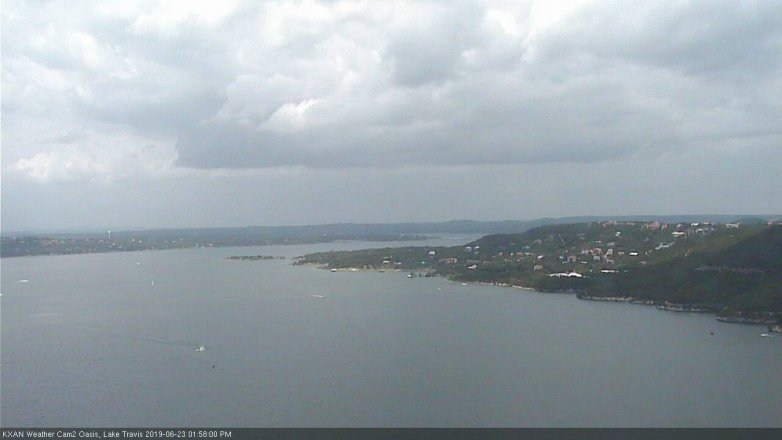 Lake Travis webcam, June 23, 2019 1:00 PM CT