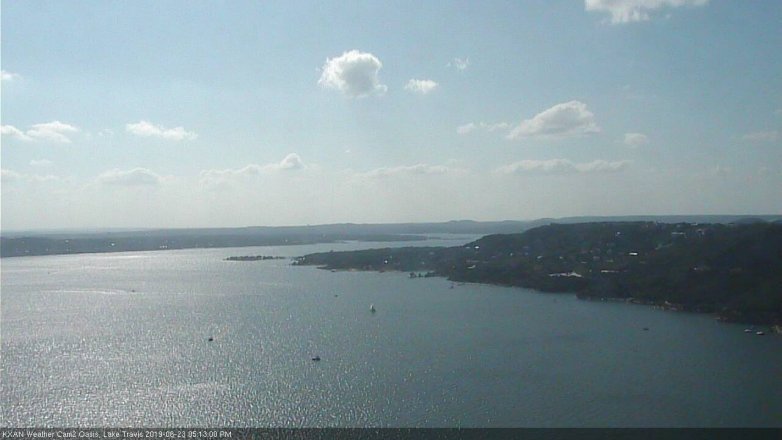 Lake Travis webcam, June 23, 2019 4:15 PM CT