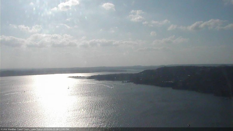 Lake Travis webcam, June 23, 2019 5:15 PM CT