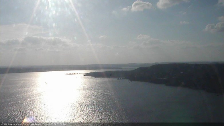 Lake Travis webcam, June 23, 2019 5:35 PM CT