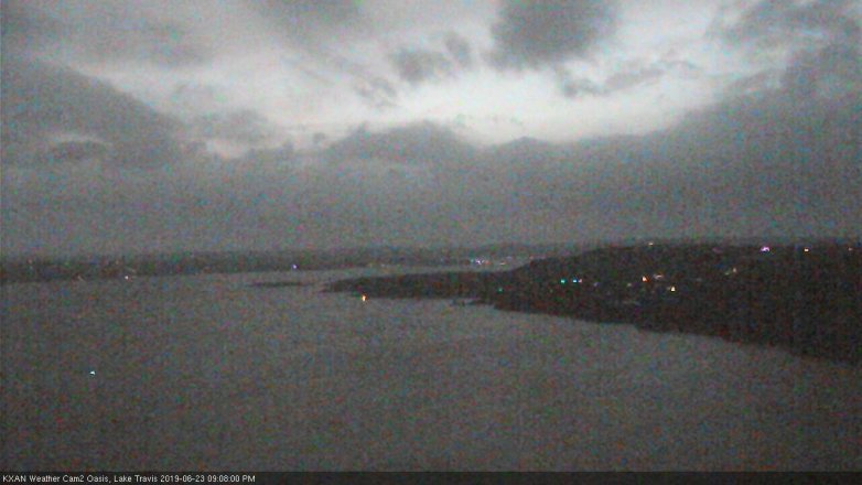 Lake Travis webcam, June 23, 2019 8:10 PM CT