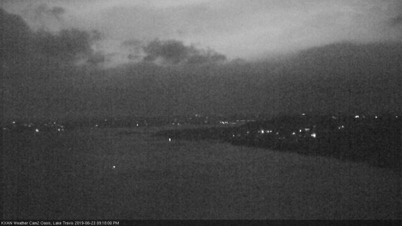 Lake Travis webcam, June 23, 2019 8:20 PM CT