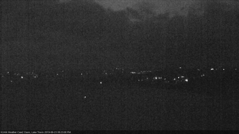 Lake Travis webcam, June 23, 2019 8:25 PM CT