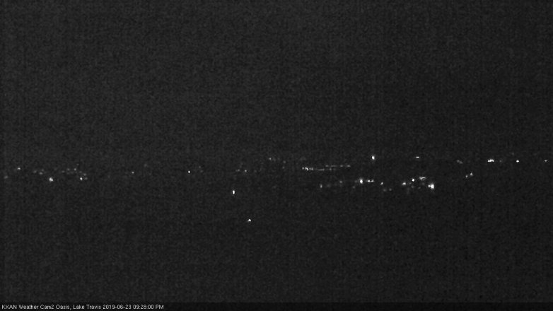 Lake Travis webcam, June 23, 2019 8:30 PM CT