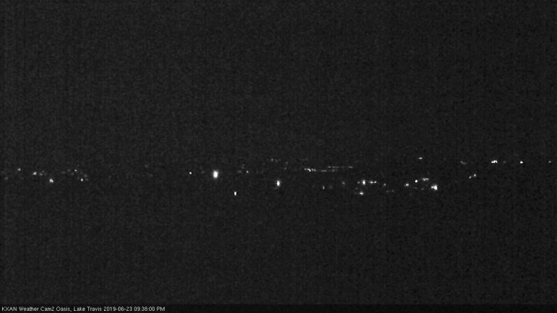 Lake Travis webcam, June 23, 2019 8:40 PM CT