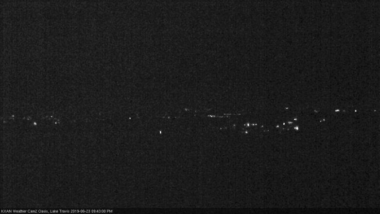 Lake Travis webcam, June 23, 2019 8:45 PM CT