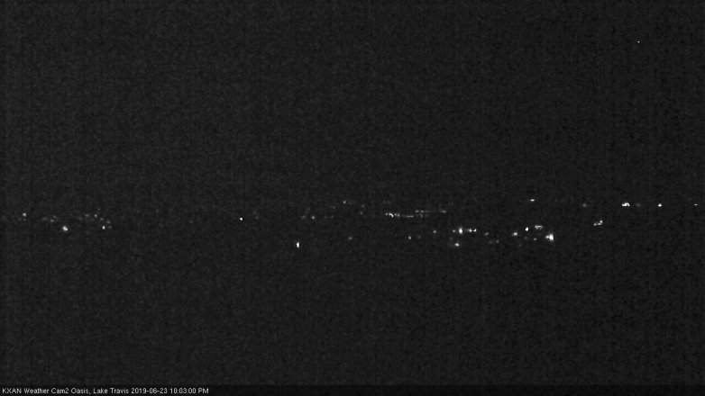 Lake Travis webcam, June 23, 2019 9:05 PM CT
