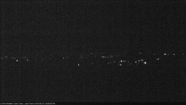 Lake Travis webcam, June 23, 2019 9:10 PM CT