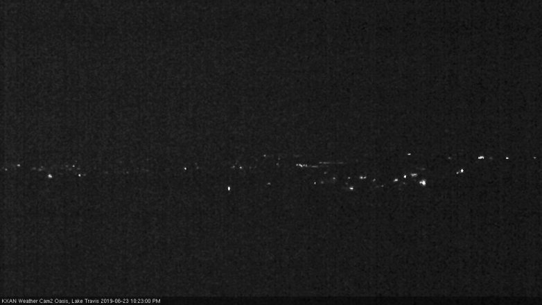Lake Travis webcam, June 23, 2019 9:25 PM CT