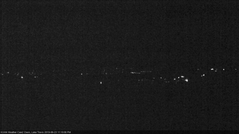 Lake Travis webcam, June 23, 2019 10:20 PM CT