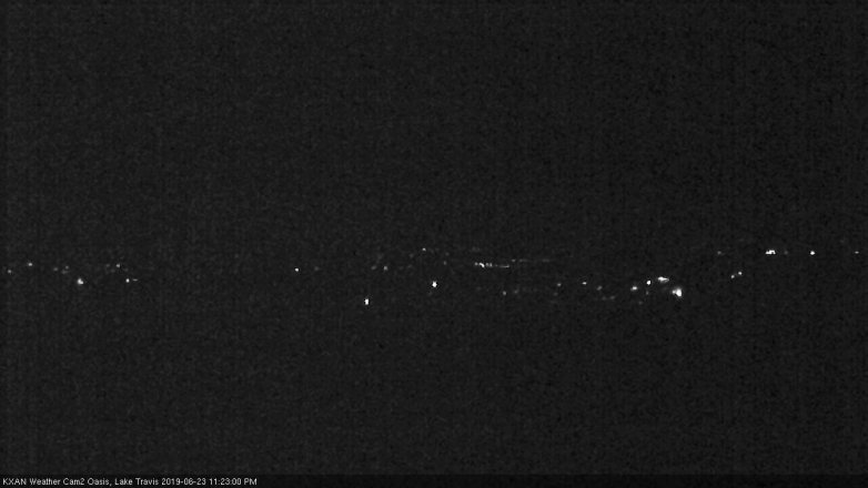 Lake Travis webcam, June 23, 2019 10:25 PM CT