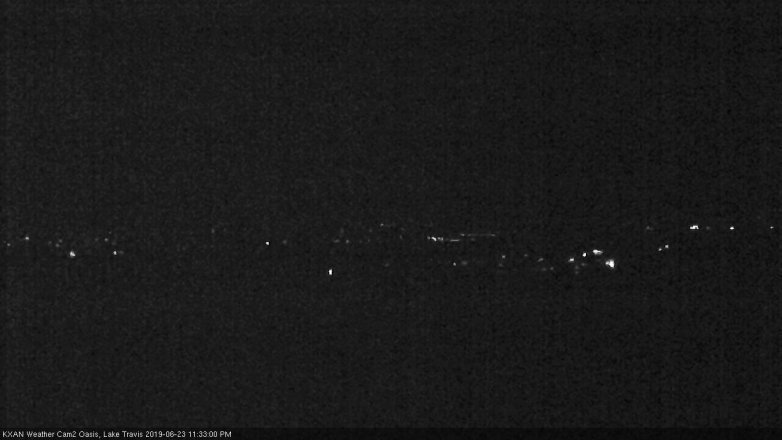 Lake Travis webcam, June 23, 2019 10:35 PM CT