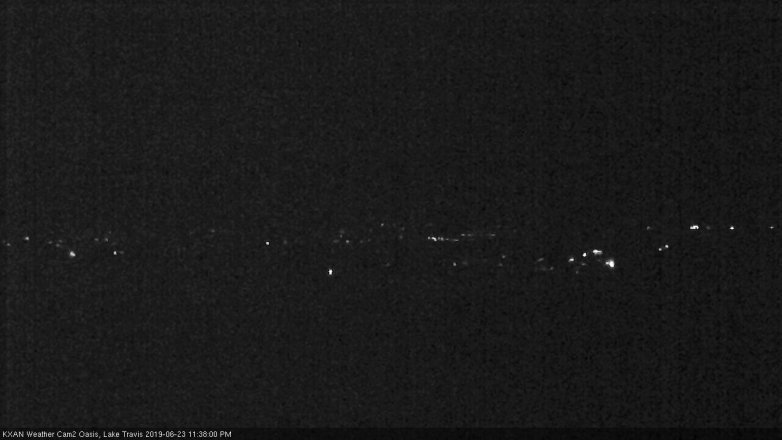 Lake Travis webcam, June 23, 2019 10:40 PM CT