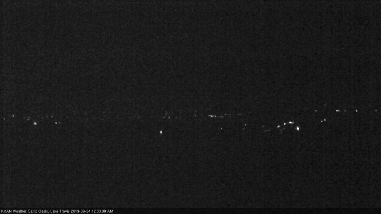 Lake Travis webcam, June 23, 2019 11:35 PM CT