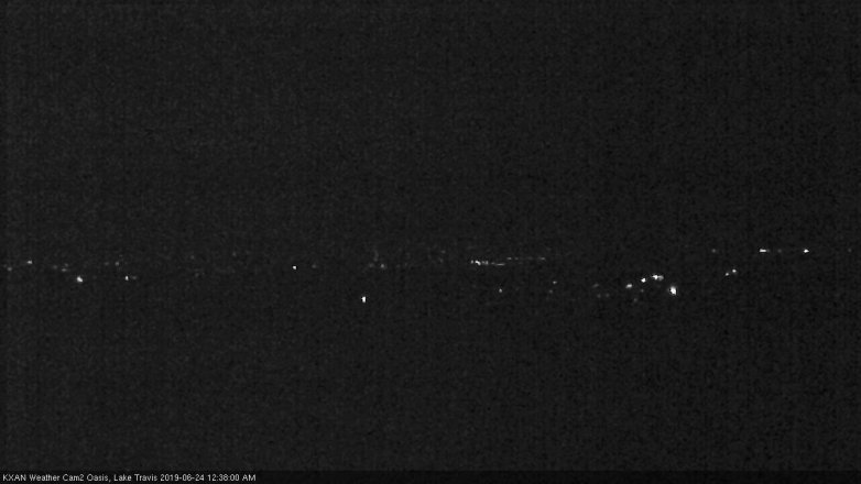 Lake Travis webcam, June 23, 2019 11:40 PM CT