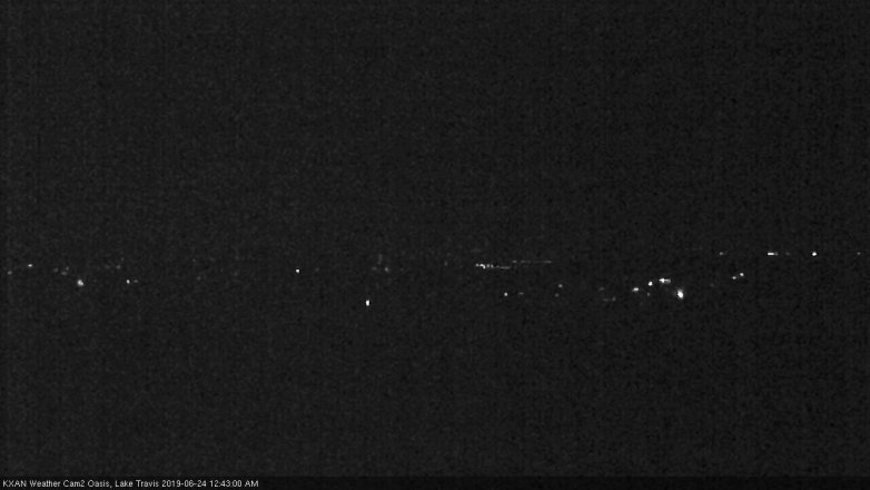 Lake Travis webcam, June 23, 2019 11:45 PM CT