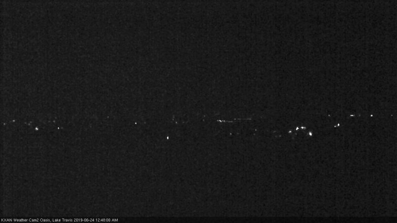 Lake Travis webcam, June 23, 2019 11:50 PM CT