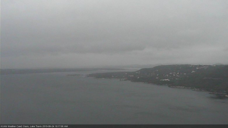 Lake Travis webcam, June 24, 2019 9:20 AM CT