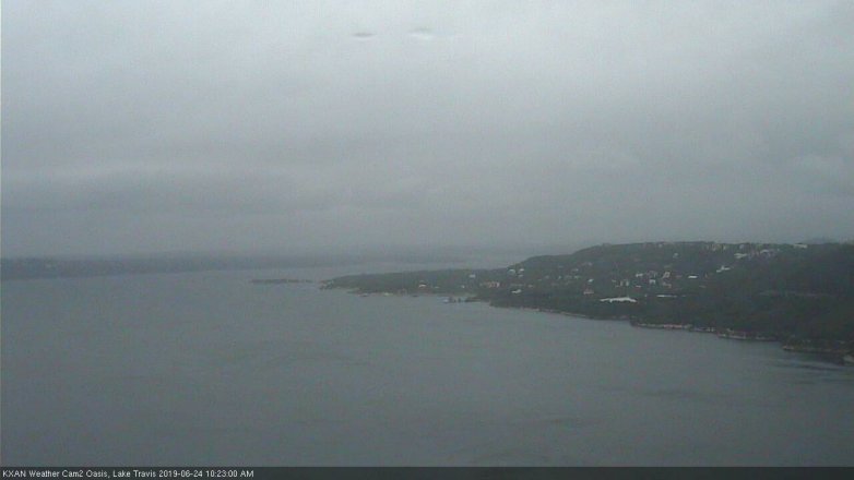Lake Travis webcam, June 24, 2019 9:25 AM CT