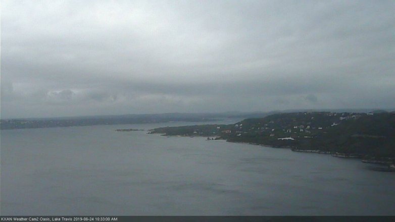 Lake Travis webcam, June 24, 2019 9:35 AM CT